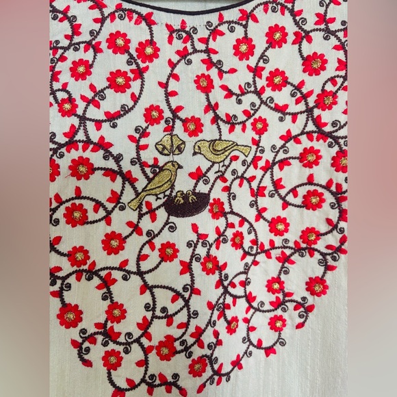 NWOT Span Straight Casual Cotton Kurta Tunic Size Medium - Picture 3 of 5